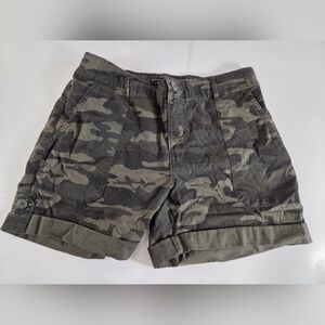 Women's Camouflage Cargo Shorts